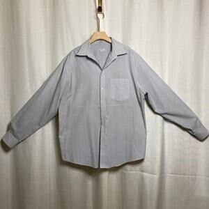 Merona Micro Check Button Up Shirt Mens XL Academia Normcore Preppy Professional